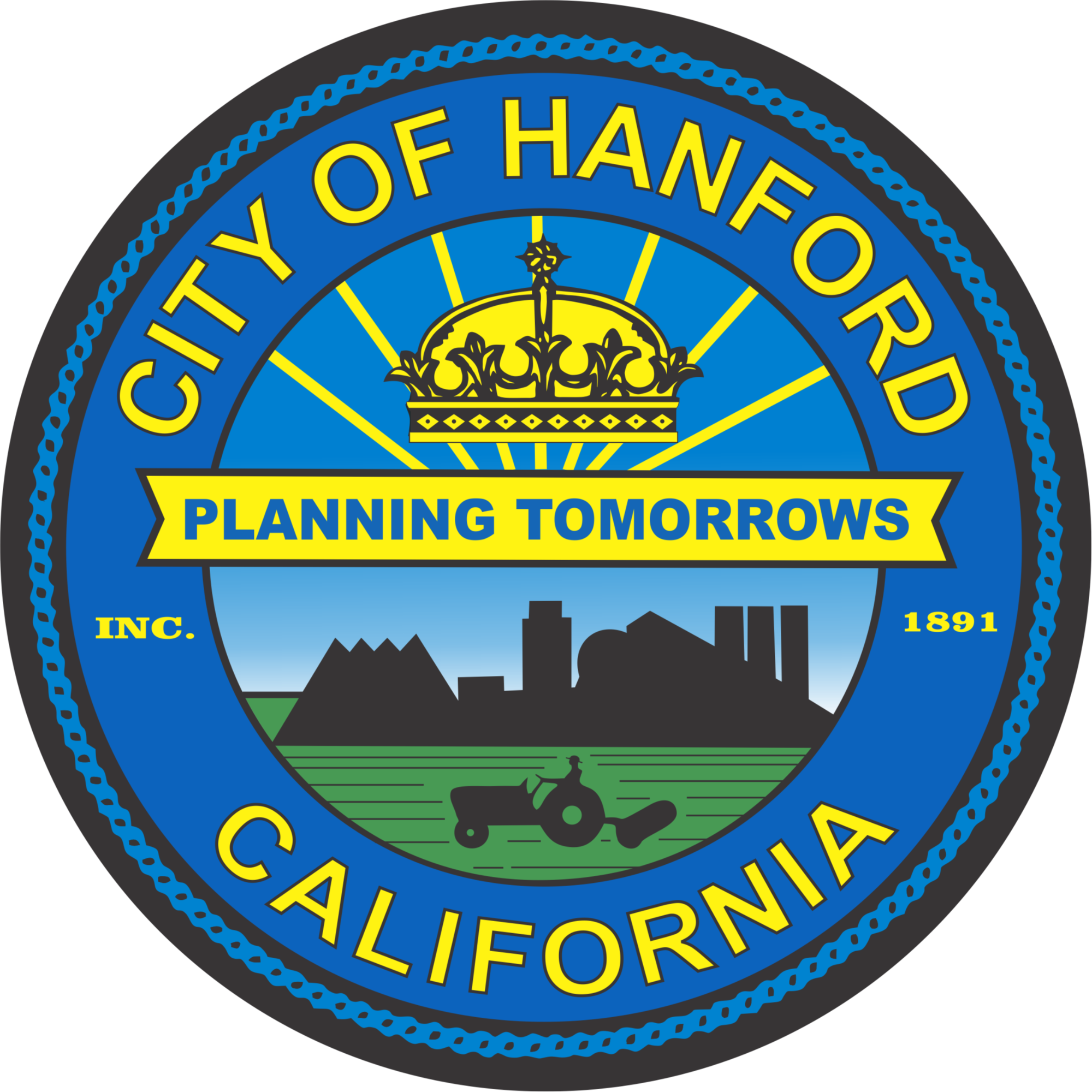 Logotipo de la Ciudad de Hanford